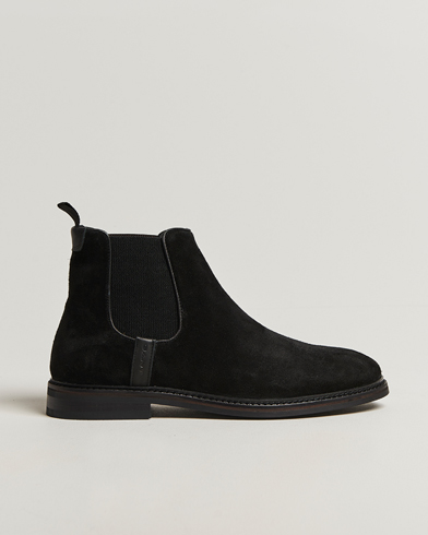 Gant Bidford Suede Chelsea Boot Black – Black