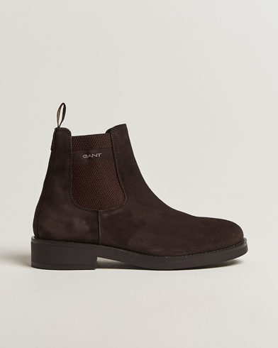 GANT Prepdale Suede Chelsea Boot Espresso Brown – Brown