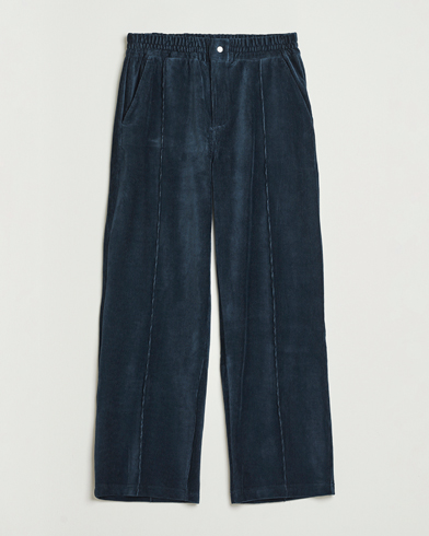OAS Ander Corduroy Pants Black – Blue