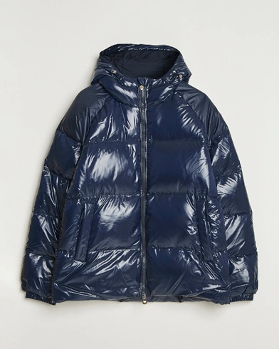 Pyrenex Sten Hooded Puffer Jacket Amiral – Blue