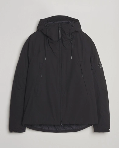 C.P. Company Pro-Tek Lightweight Padded Hood Jacket Black – Black