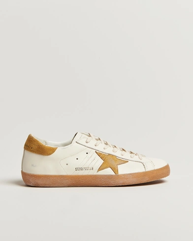 Golden Goose Super-Star Sneakers White/Ocra – White