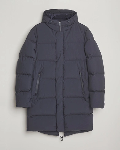 Herno Waterproof Down Parka Navy – Blue