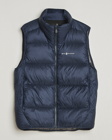 Sail Racing Cloud Down Vest Dark Navy – Blue
