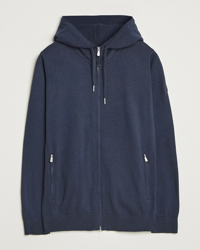 Sail Racing Bowman Knitted Full Zip Hoodie Navy – Blue