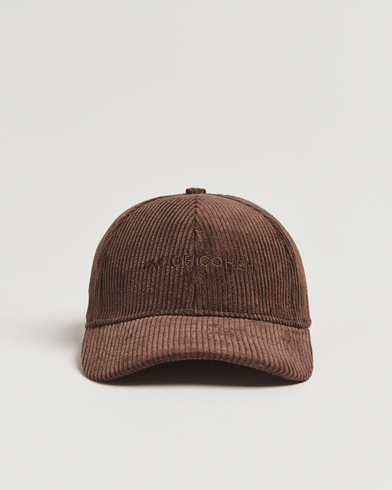Jacob Cohën Corduroy Logo Cap Brown – Brown