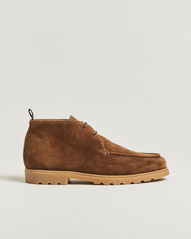 Kiton Chukka Boots Brown Suede – Brown