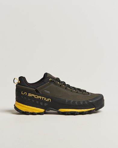 La Sportiva TX5 GTX Hiking Shoes Carbon/Yellow – Grey