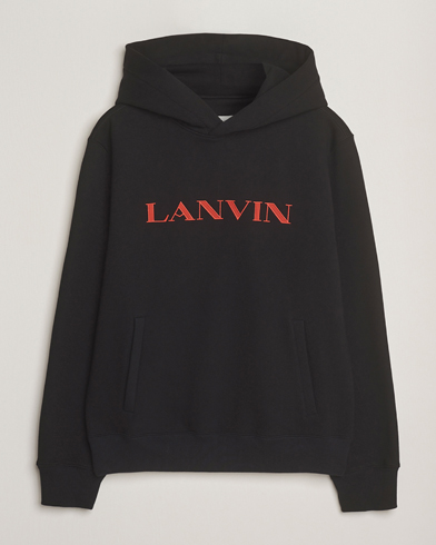 Lanvin Logo Hoodie Black – Black