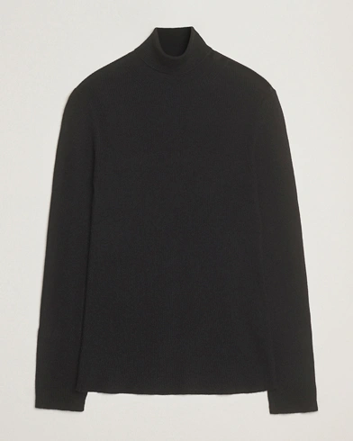 Lanvin Cashmere/Silk Rollneck Black – Black
