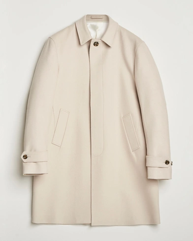 Lardini Wool Coat Beige – Beige