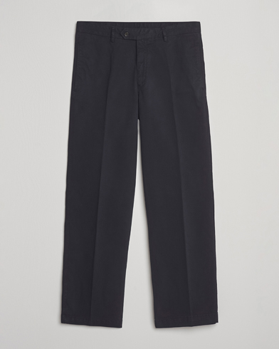 Oscar Jacobson Tanker Cotton Trousers Navy – Blue