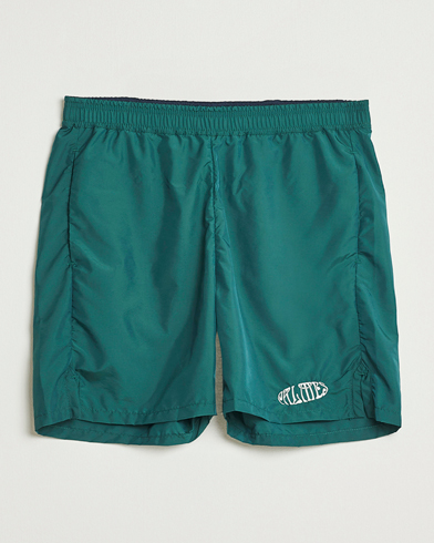 Palmes Oval Tennis Shorts Dark Green – Green