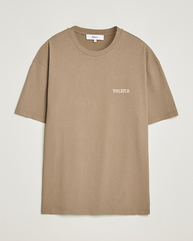 Palmes Logo T-Shirt Fossil – Beige
