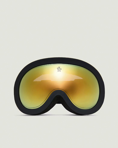 Moncler Lunettes 0ME8018 Ski Goggles Black/Gold – Black