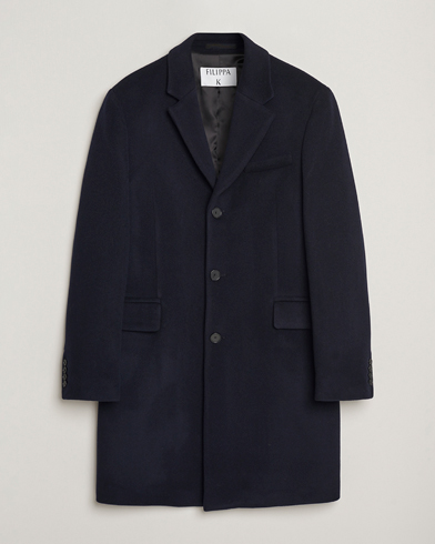 Filippa K William Wool Coat Navy – Blue