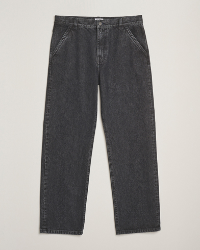 Filippa K Loose Fit Workwear Jeans Washed Black – Black