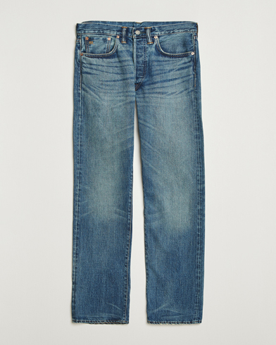 RRL Straight Leg 5-Pocket Denim Hillsview Wash – Blue