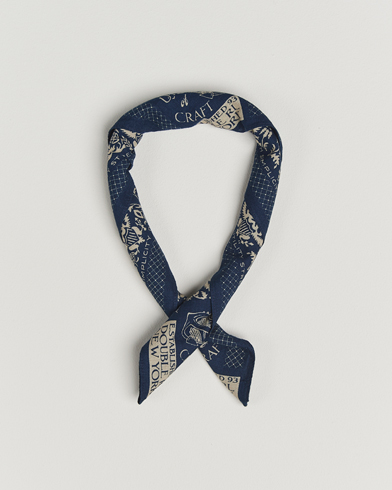 RRL Ried Bandana Indigo/Cream – Blue