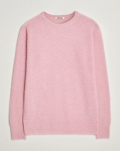Auralee Baby Alpaca Sweater Pink – Pink