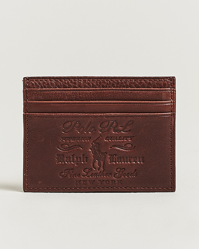 Polo Ralph Lauren Washed Heritage Card Case British Tan – Multi-colour