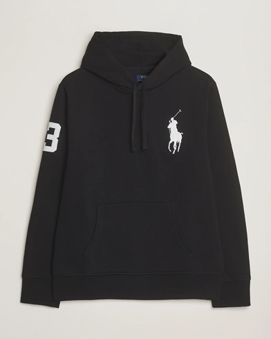 Polo Ralph Lauren Big Pony Hoodie Polo Black – Black