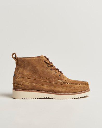 Polo Ralph Lauren Ranger Work Boot Desert Tan Suede – Brown
