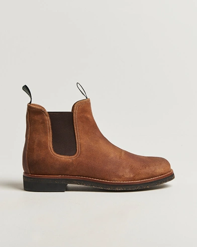 Polo Ralph Lauren Radford Chelsea Boot Light Java Suede – Brown