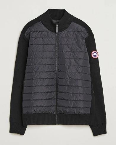 Canada Goose Hybridge Knit Jacket Black – Black