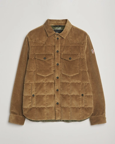 Moncler Grenoble Gelt Corduroy Shirt Jacket Brown – Brown