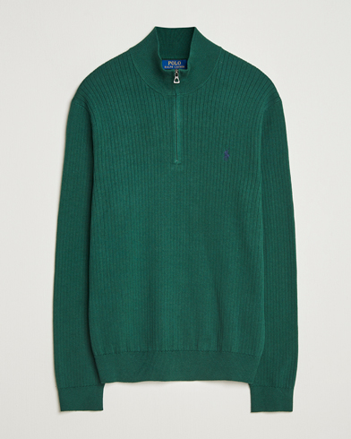 Polo Ralph Lauren Cotton Half Zip Vintage Pine – Green