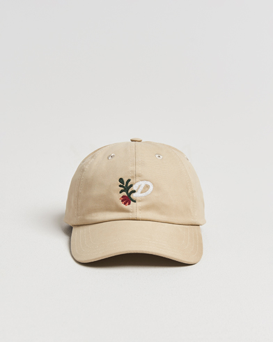 Drake's D Flower Baseball Cap Sand – Beige
