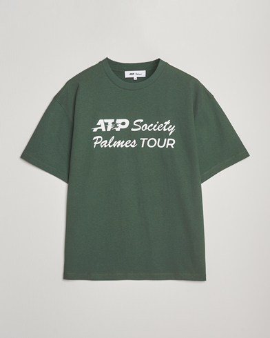 Palmes ATP Tour T-Shirt Dark Green – Green