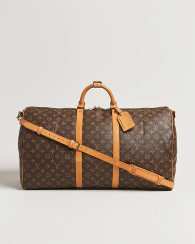 Louis Vuitton Pre-Owned Keepall Bandoulière 60 Monogram – Brown