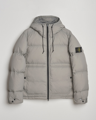 Stone Island Ripstop Cordura Padded Down Parka Cement – Grey