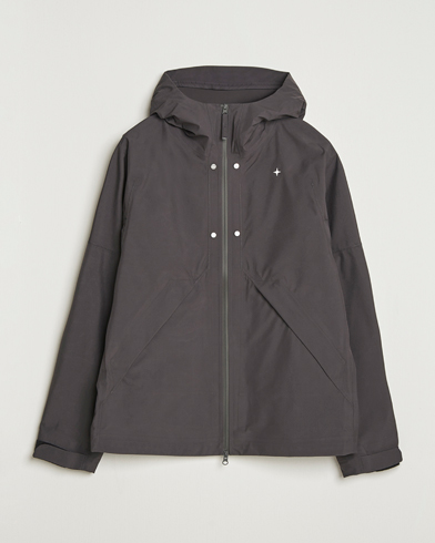 Stone Island Stellina 3L Gore-Tex Hooded Jacket Lead Grey – Black