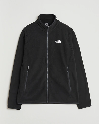 The North Face Glacier Fleece Full Zip Black – Black