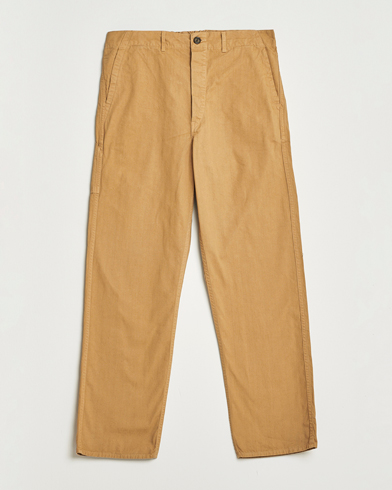 orSlow French Work Pants Khaki – Beige