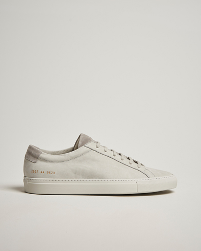 Common Projects Original Achilles Nubuck Sneaker Light Grey – Grey