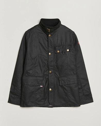 Peregrine Bexley Wax Jacket Black – Black