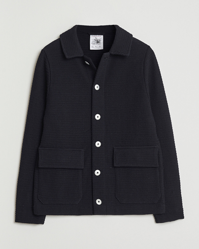 S.N.S. Herning Wool Chore Jacket Navy – Blue