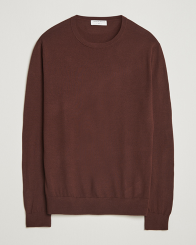 Tiger of Sweden Connor Extra Fine Merino Crew Neck Pullover Pure Decadence – Red