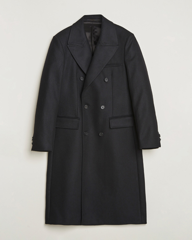 Tiger of Sweden Hennri Double Breasted Coat Black – Black
