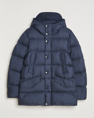 Woolrich Cloud Davis Parka Melton Blue – Blue