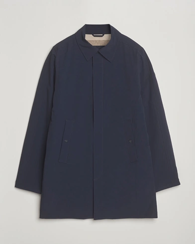 Morris Grant Car Coat Navy – Blue