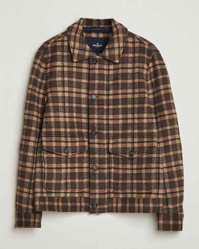 Morris Theobald Jacket Brown – Brown