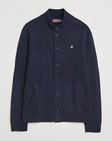 Morris Hertford Button Cardigan Navy – Blue
