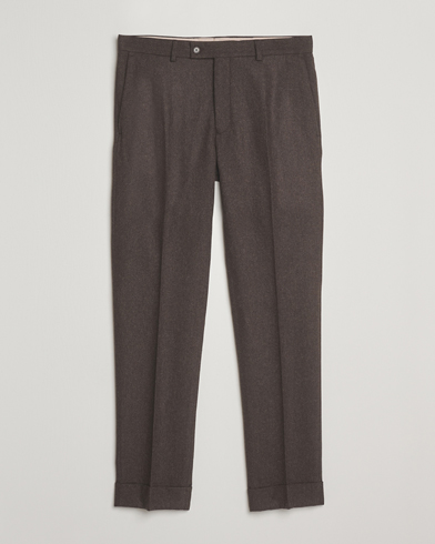 Morris Jack Flannel Trousers Brown – Brown