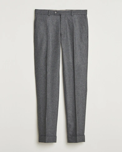Morris Jack Flannel Trousers Grey – Grey