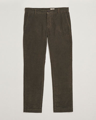 Morris Jeffrey Cord Chinos Olive – Green
